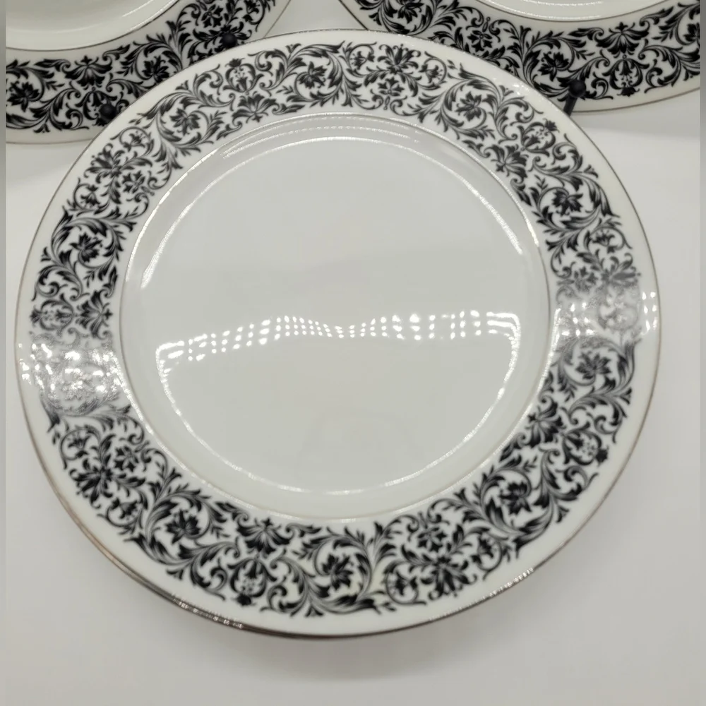 Ekco Baronesse Prudence 328 Dinner Plates Set of 5 - Picture 2 of 6